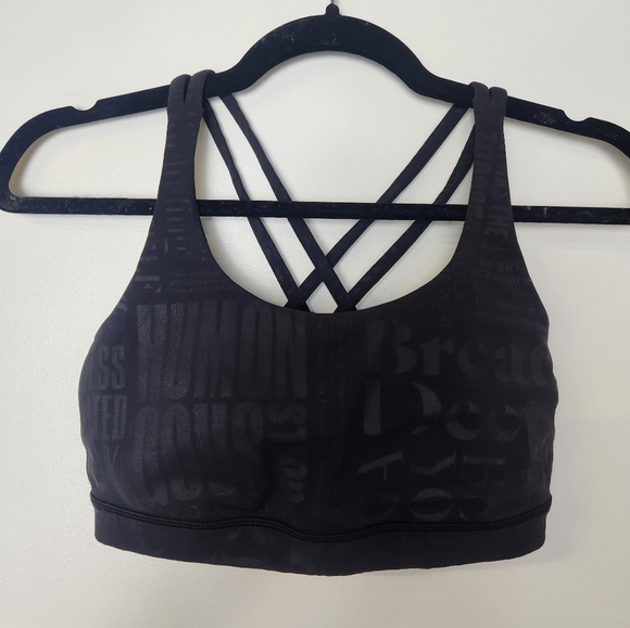 Lululemon Sports Bra Manifesto Energy Bra Size 6 - Picture 1 of 5